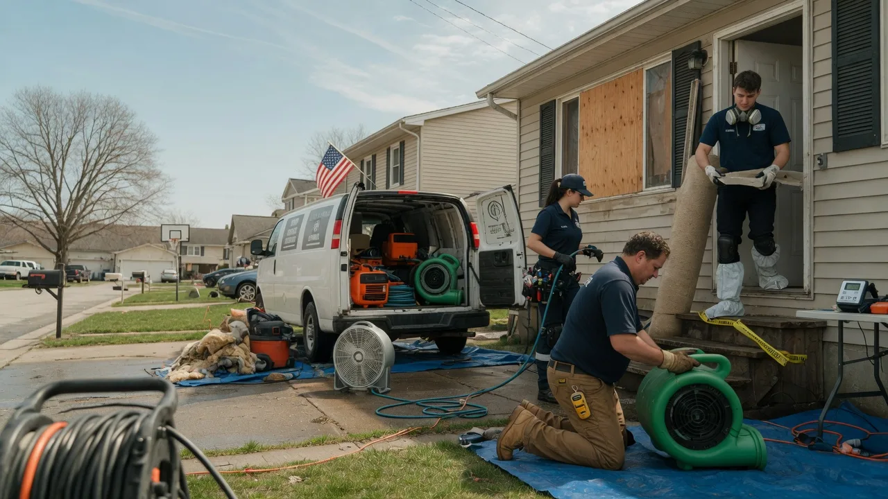 Water Damage Restoration in De Soto, MO near me